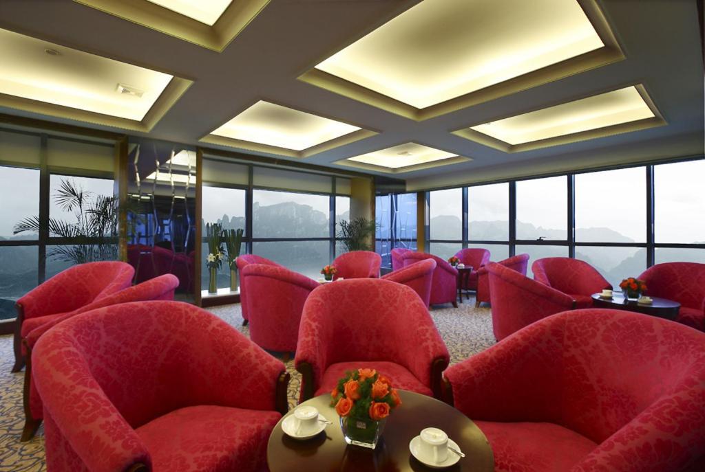 Da Cheng Shan Shui Hotel จางเจียเจี้ย ภายใน รูปภาพ