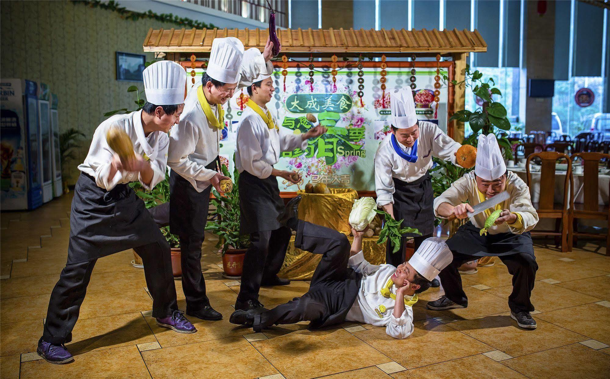 Da Cheng Shan Shui Hotel จางเจียเจี้ย ภายนอก รูปภาพ